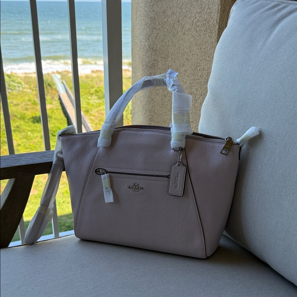 Coach very Light Pink Satchel Bag NWT